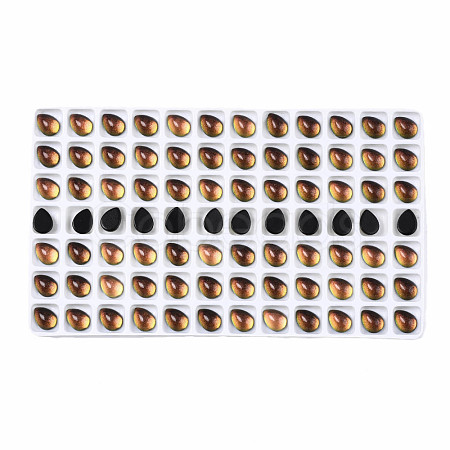 Translucent K9 Glass Cabochons GGLA-Q084-002B-1