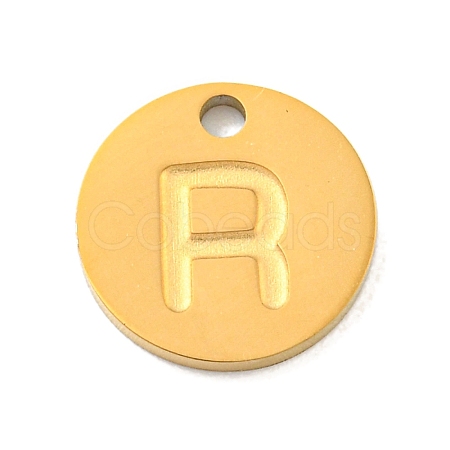 Ion Plating(IP) 304 Stainless Steel Pendants FIND-M017-02G-R-1