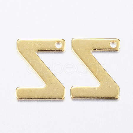 304 Stainless Steel Charms STAS-P141-Z-1