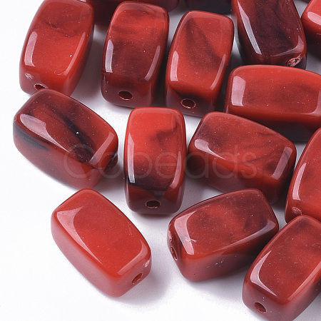 Acrylic Beads X-OACR-N130-016E-1