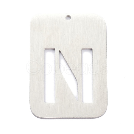 Non-Tarnish 304 Stainless Steel Pendants STAS-K216-49N-P-1