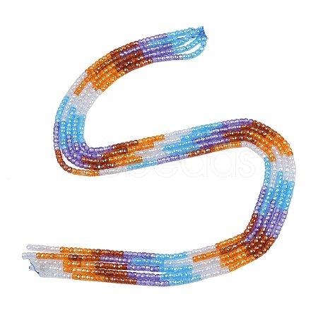 Cubic Zirconia Beads Strands ZIRC-P125-2x3mm-33-1