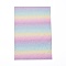 Imitation PU Leather, Garment Accessories, Rectangle, Colorful, 30.3x20.3x0.05cm