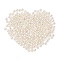 Imitation Pearl Acrylic Beads, Dyed, Round, Creamy White, 6x5.5mm, Hole: 1.5~2mm, about 4500pcs/pound