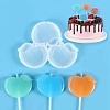 Apple Shape Food Grade Silicone Lollipop Molds LS-DIY-D069-01-1