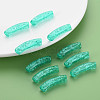 Transparent Crackle Acrylic Beads CACR-S009-001A-N68-6