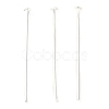 Brass Flat Head Pins KK-N254-47B-S-1