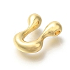 Rack Plating Brass Beads KK-S051-01G-U-2