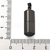 304 Stainless Steel Openable Urn Ashes Pendants STAS-M084-05C-2