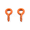 Spray Painted Iron Screw Eye Pin Peg Bails IFIN-N010-002A-12-3