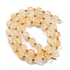 Heated Natural Citrine Beads Strands G-C171-D02-02-3
