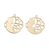 Long-Lasting Plated Brass Pendants KK-K336-48KCG-1
