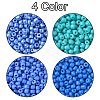 36G 4 Colors Baking Paint Glass Seed Beads SEED-FS0001-20A-2