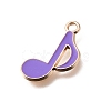 Alloy Enamel Pendants FIND-H066-02G-2