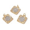 Brass Pendants KK-G439-50G-3