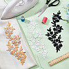 6Pcs 3 Colors Plum Blosssom Cotton Computerized Embroidery Sew on Patches PATC-NB0001-08B-4