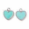 304 Stainless Steel Enamel Charms STAS-H446-150D-1