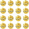 30Pcs Alloy Rhinestone Beads FIND-YW0009-05-1