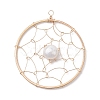 Natural Cultured Freshwater Pearl Pendants PALLOY-JF02653-03-1