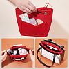 2Pcs 2 Colors Felt Purse Organizer Insert FIND-WR0007-47-5