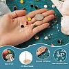 20Pcs 10 Style Alloy Enamel Stud Earring Findings FIND-EL0001-03-4
