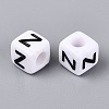 Opaque Acrylic Beads SACR-N020-04A-Z-2