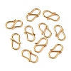 304 Stainless Steel S Hook Clasps STAS-F227-16-G-2