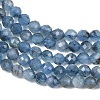 Natural Devil Blue Aquamarine Beads Strands GG-CBAF158-D01-08-5