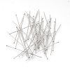 Non-Tarnish 304 Stainless Steel Flat Head Pins X-STAS-Q218-01B-1