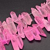 Natural Quartz Crystal Beads Strands G-A142-06A-1