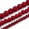 Opaque Glass Beads Strands GLAA-T032-P6mm-MD05-4