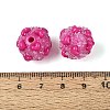 Opaque Acrylic & Transparent Resin Rhinestone Beads SACR-Q005-02A-03-3