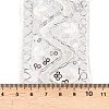 10 Yards Polyester Embroidery Lace Ribbon with Paillette PW-WG94215-04-3