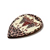 Single Face Printed Wood Big Pendants X-WOOD-H102-03E-4