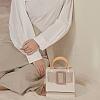 2Pcs Wooden U-shaped Bag Handles FIND-WR0008-22-6