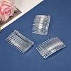 Clear Plastic Hair Comb Findings X-PHAR-R018-2-5