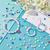 4 Strands 4 Colors Handmade Polymer Clay Beads Strands CLAY-PH0001-55-2