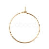 316L Surgical Stainless Steel Hoop Earring Findings STAS-G229-07G-06A-2