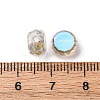 Electroplate Glass Beads EGLA-U003-01A-HR01-3
