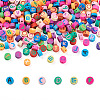 300Pcs Handmade Polymer Clay Colours Beads CLAY-CD0001-04-2
