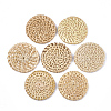 Handmade Reed Cane/Rattan Woven Beads WOVE-T006-128B-1