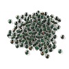 130Pcs 10G Transparent Glass Seed Beads GLAA-V001-07E-1