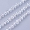 Natural White Topaz Beads Strands G-F619-28-3mm-1