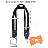 Stripe Pattern Cotton Fabric & PU Leather Bag Straps FIND-WH0001-57A-4