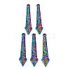 Rainbow Color Alloy Pendants PALLOY-S180-289-NR-1
