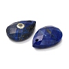 Dyed Natural Lapis Lazuli Pendants G-K371-03G-2