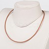 Leather Cord Necklace Making X-NJEW-JN01560-3
