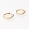 Brass Open Jump Ring KK-L006-017C-G-3