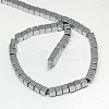 Electroplate Non-magnetic Synthetic Hematite Beads Strands G-J170A-2x2mm-M-3