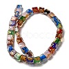Handmade Gold Foil and Silver Foil Lampwork Beads FOIL-C001-01C-01-2